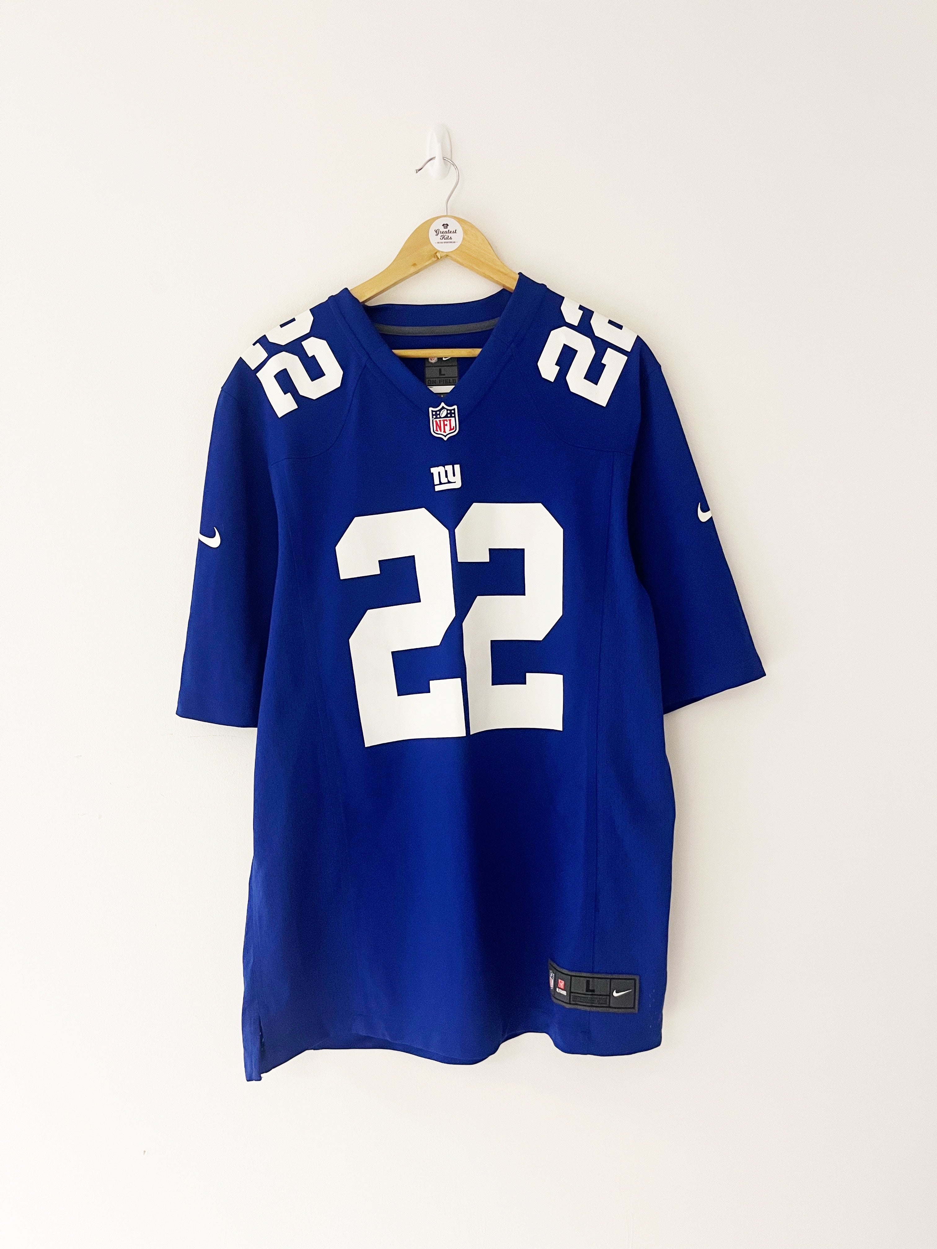 2012/16 New York Giants Home Jersey Wilson #22 (L) 9/10