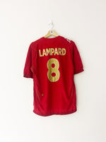 2006/08 England Away Shirt Lampard #8 (M) 8.5/10