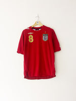 2006/08 England Away Shirt Lampard #8 (M) 8.5/10