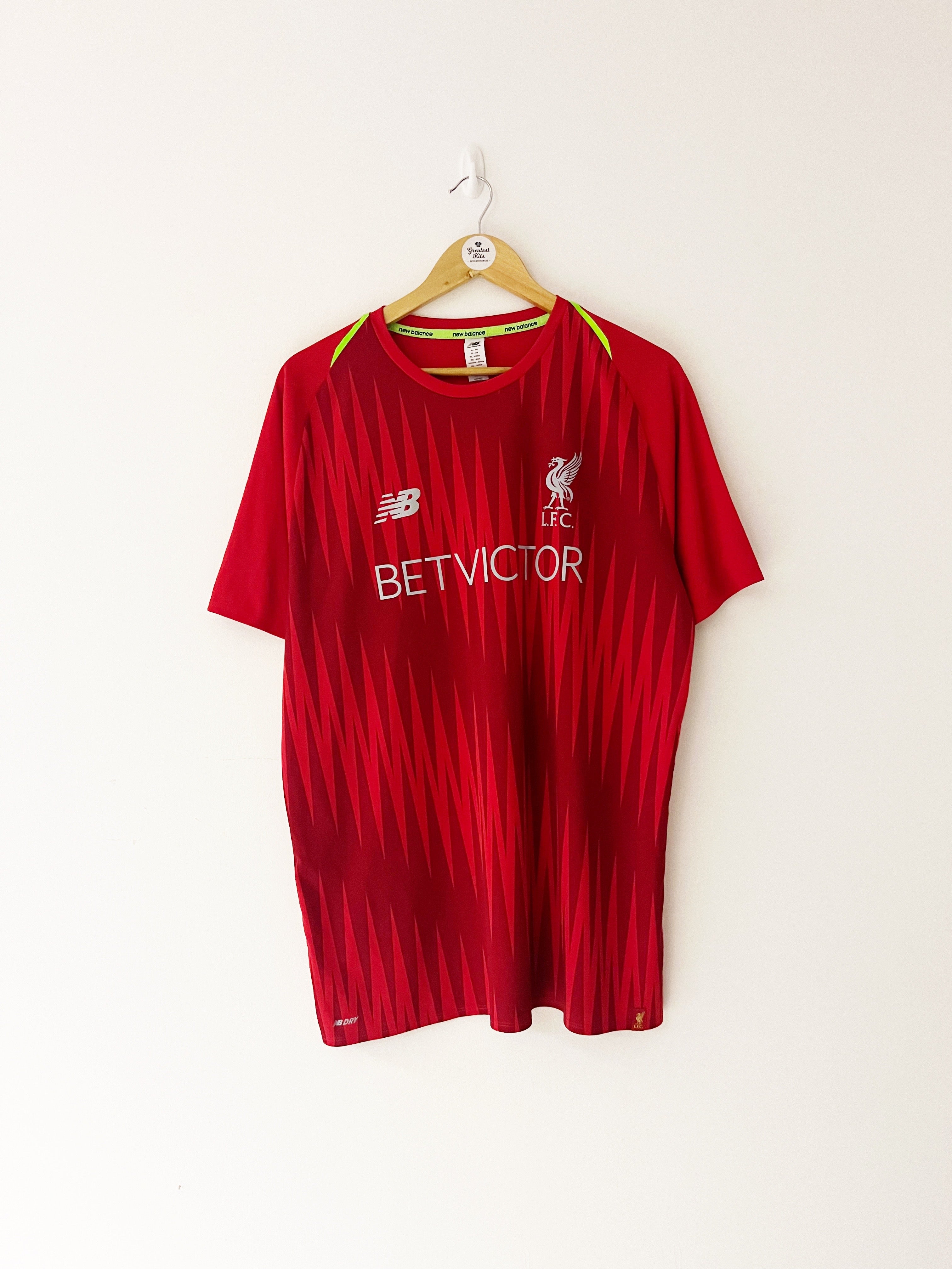 2017/18 Liverpool Training Shirt (XL) 9/10