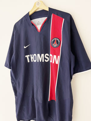 2003/04 Paris Saint-Germain Home Shirt (XL) 9/10