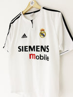 2004/05 Real Madrid Home Shirt Beckham #23 (M) 7/10