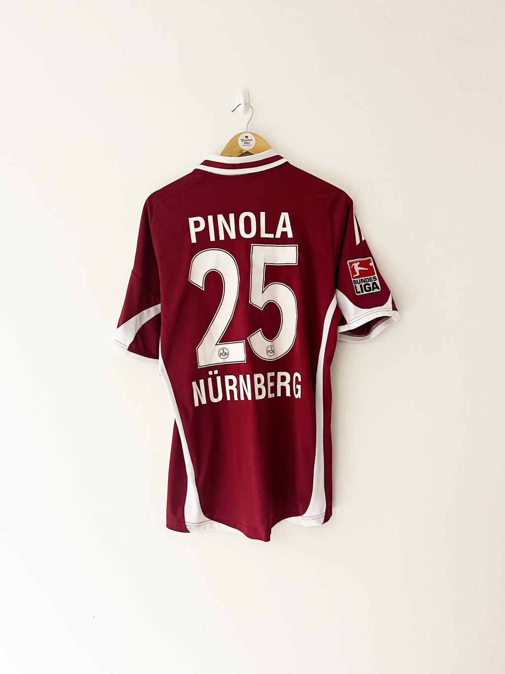 2010/11 FC Nurnberg Home Shirt Pinola #25 (L) 8/10