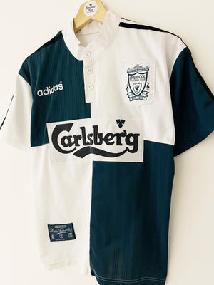 Maillot extérieur Liverpool 1995/96 (S) 7.5/10