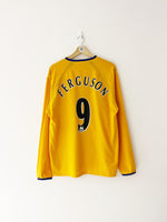 2003/04 Everton Away L/S Shirt Ferguson #9 (L) 9/10