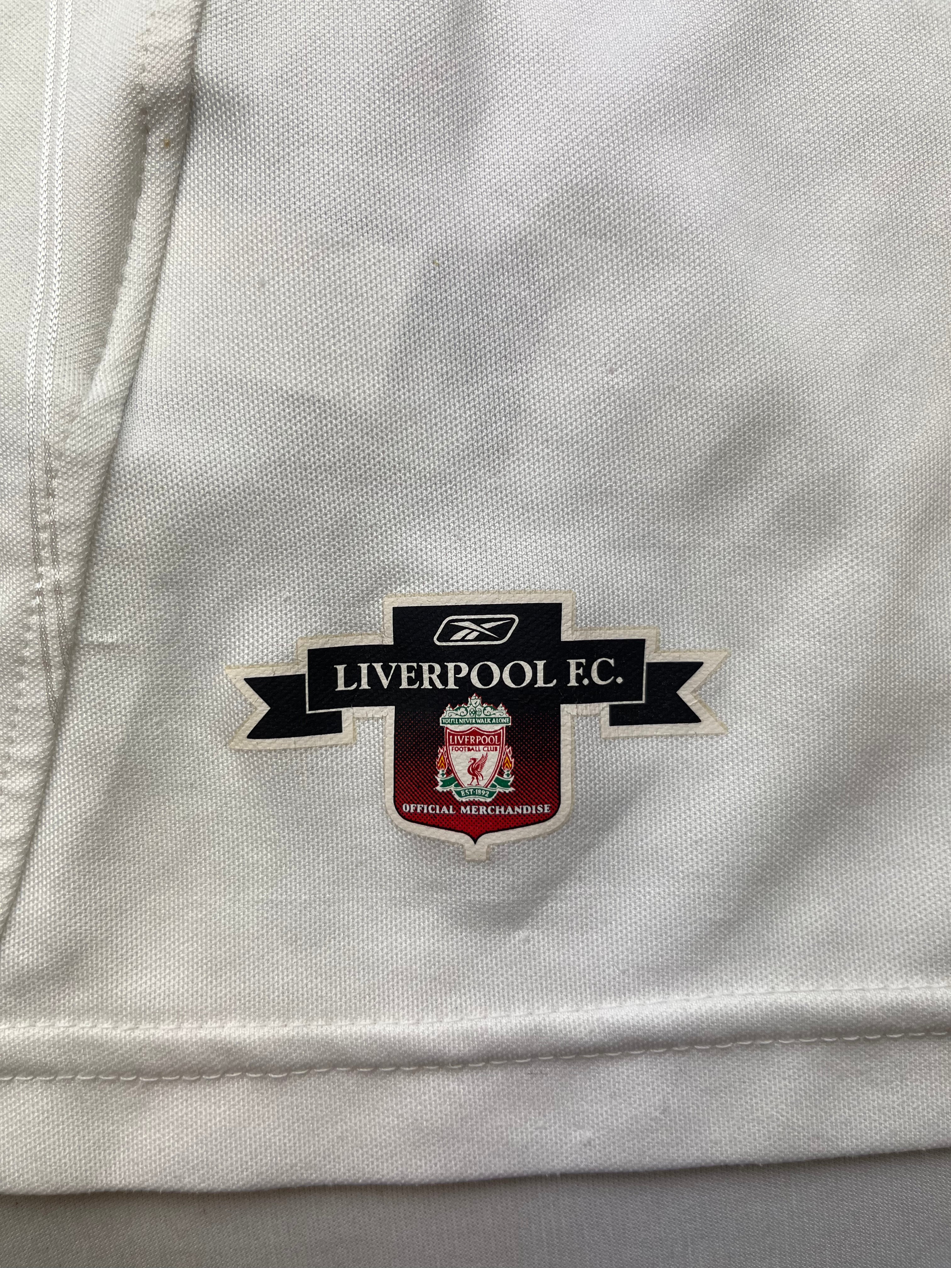 2003/04 Liverpool Away Shirt Heskey #8 (L) 8/10