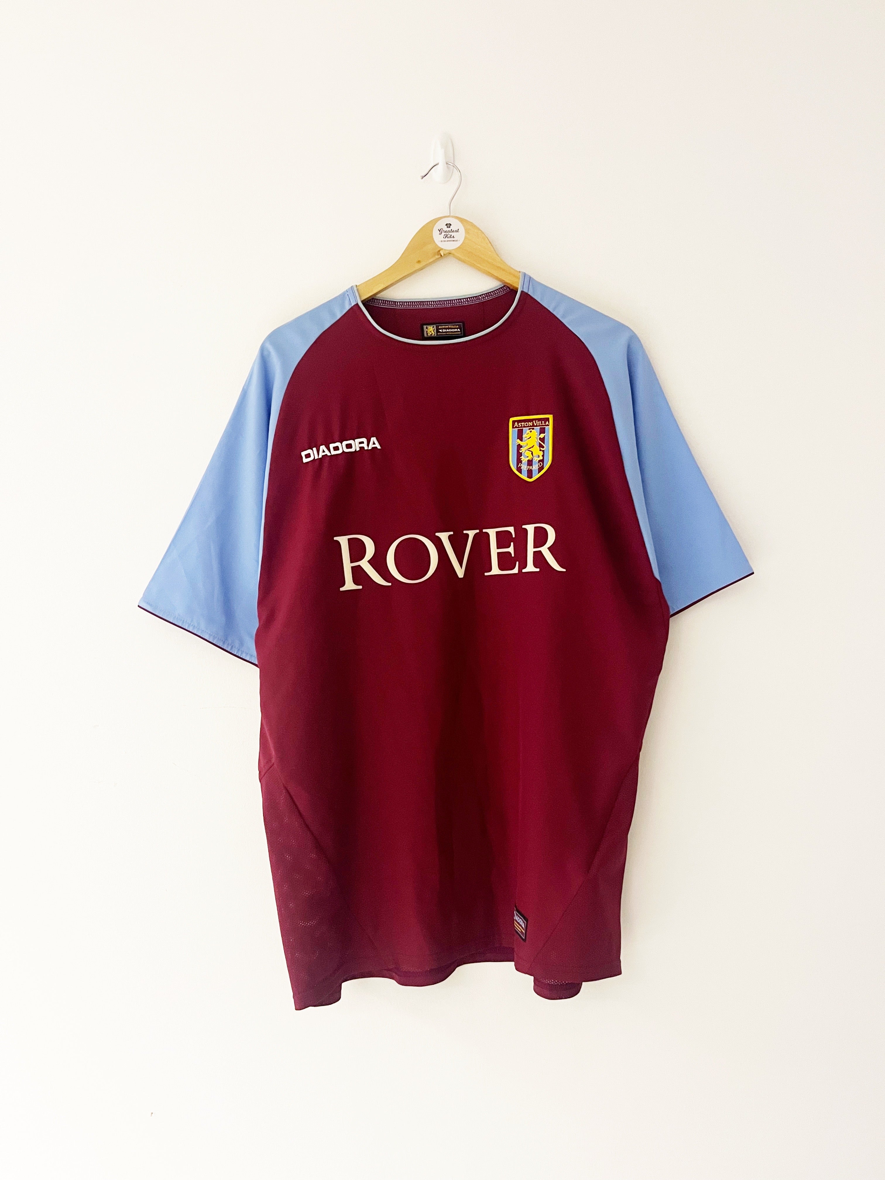 2003/04 Aston Villa Home Shirt (M) 8.5/10