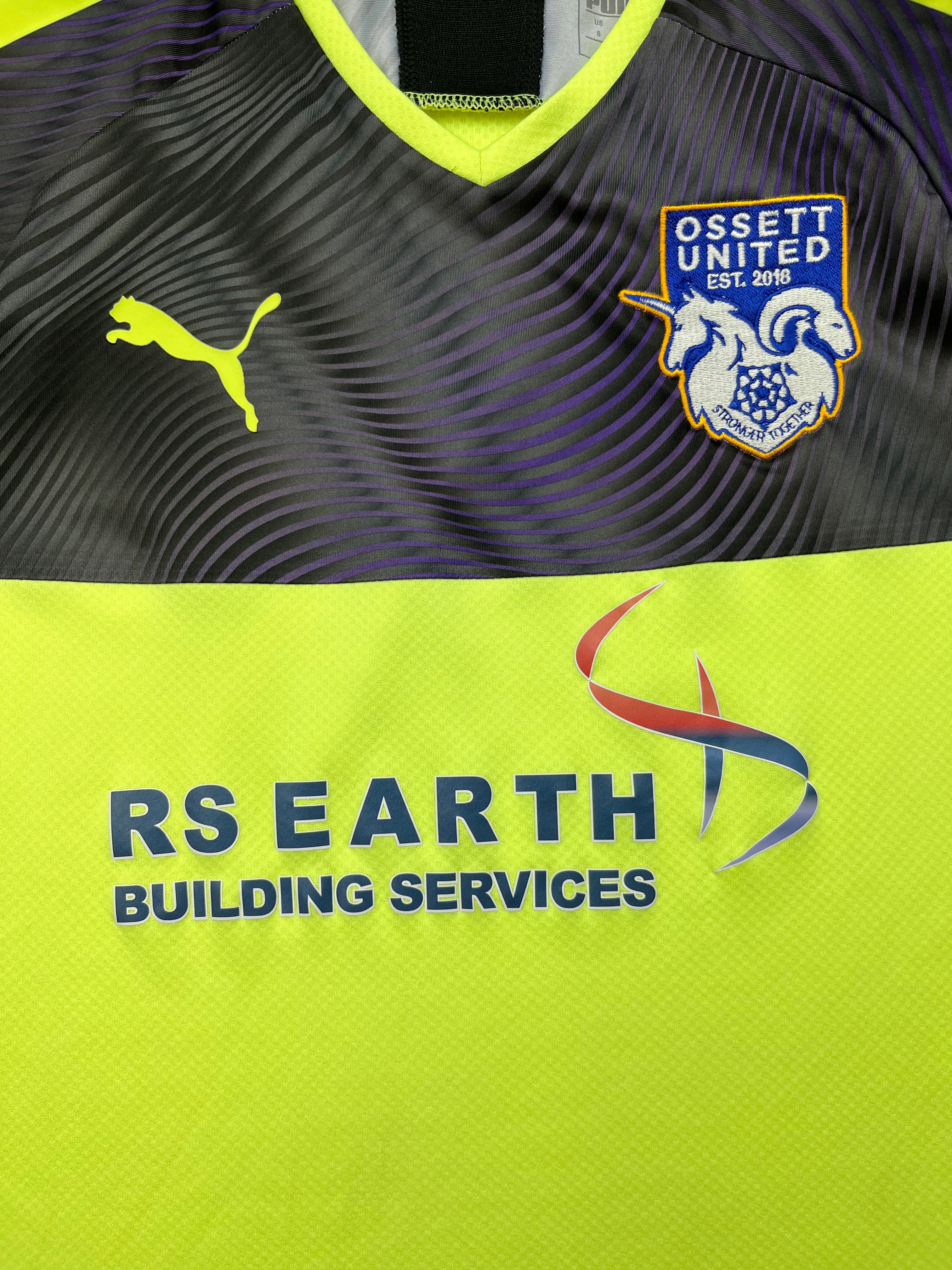 2019/21 Ossett United Away Shirt (S) 9/10
