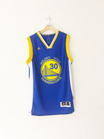 2014-17 Golden State Warriors Adidas Road Jersey Curry #30 (L) 9/10