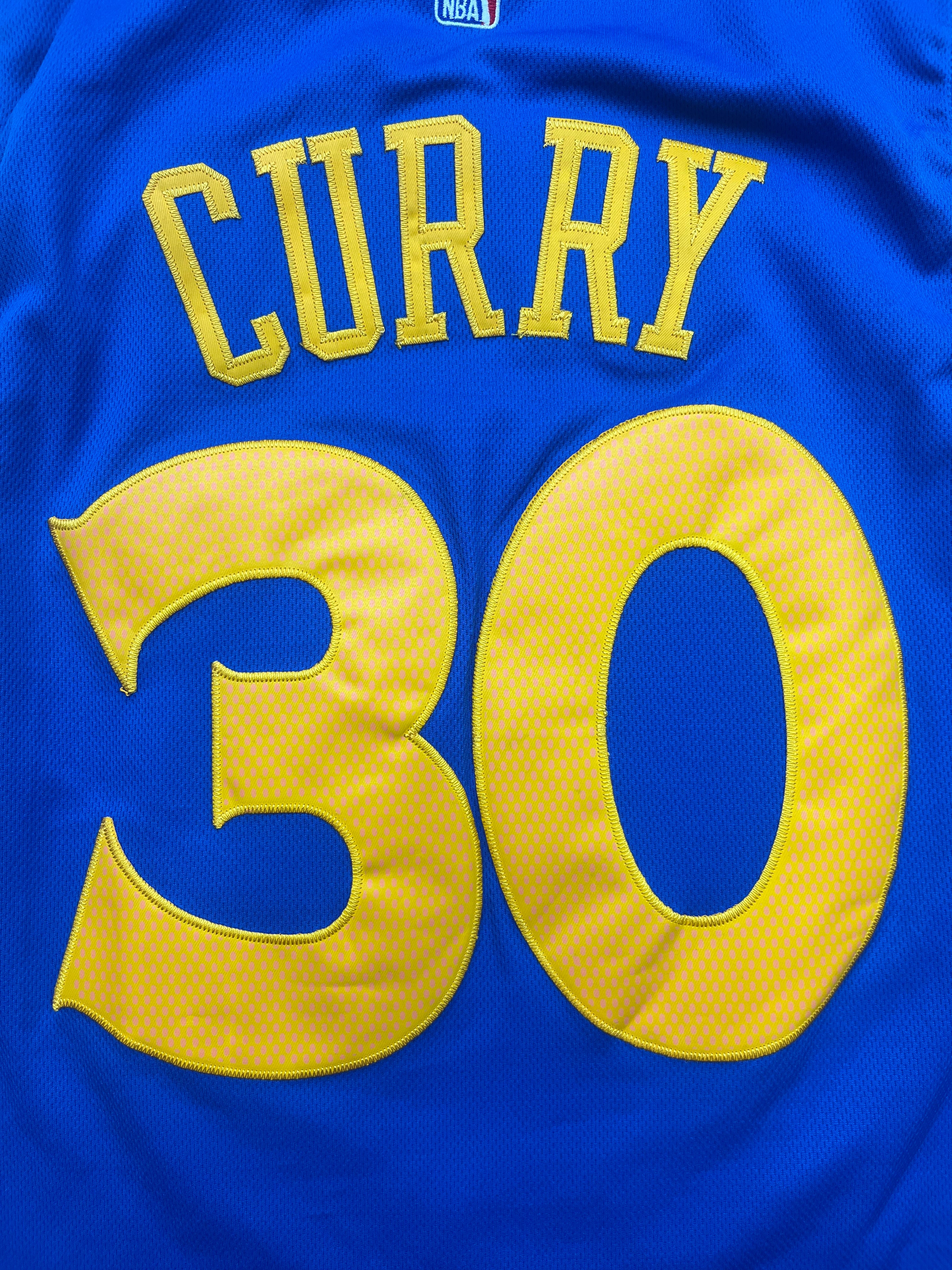 2014/17 Golden State Warriors Adidas Road Jersey Curry #30 (M) 9/10