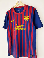 2011/12 Barcelona Home Shirt (M) 9/10