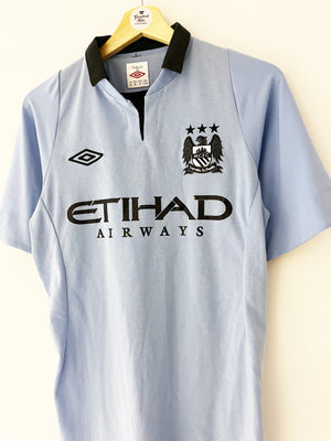 2012/13 Manchester City Home Shirt (S) 9/10