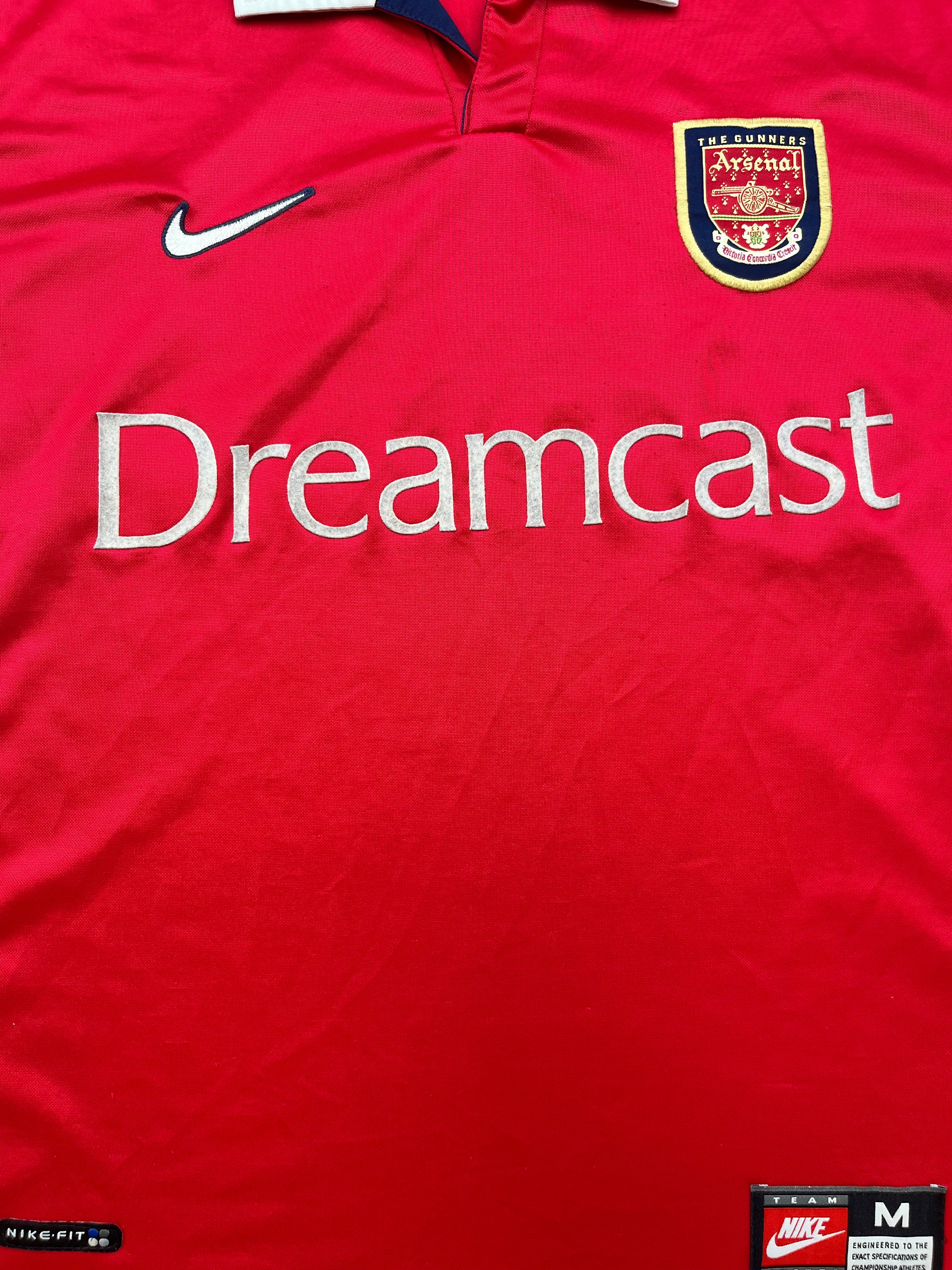 1999/00 Arsenal Home Shirt (M) 8/10