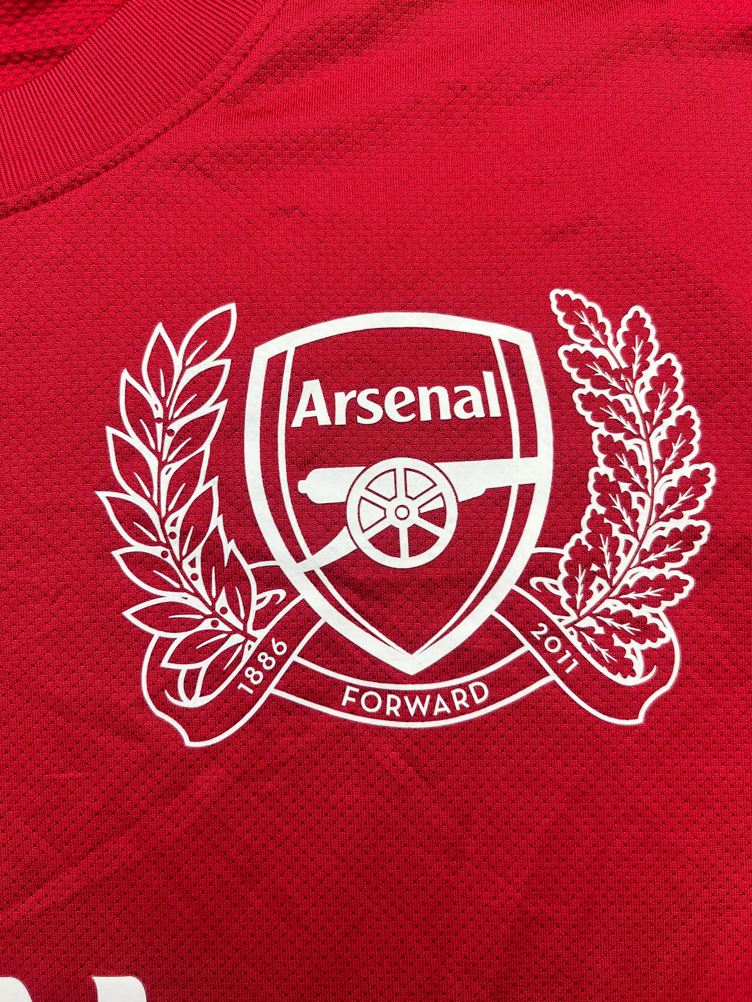 2011/12 Arsenal ‘125th Anniversary’ Home Shirt (M) 8.5/10