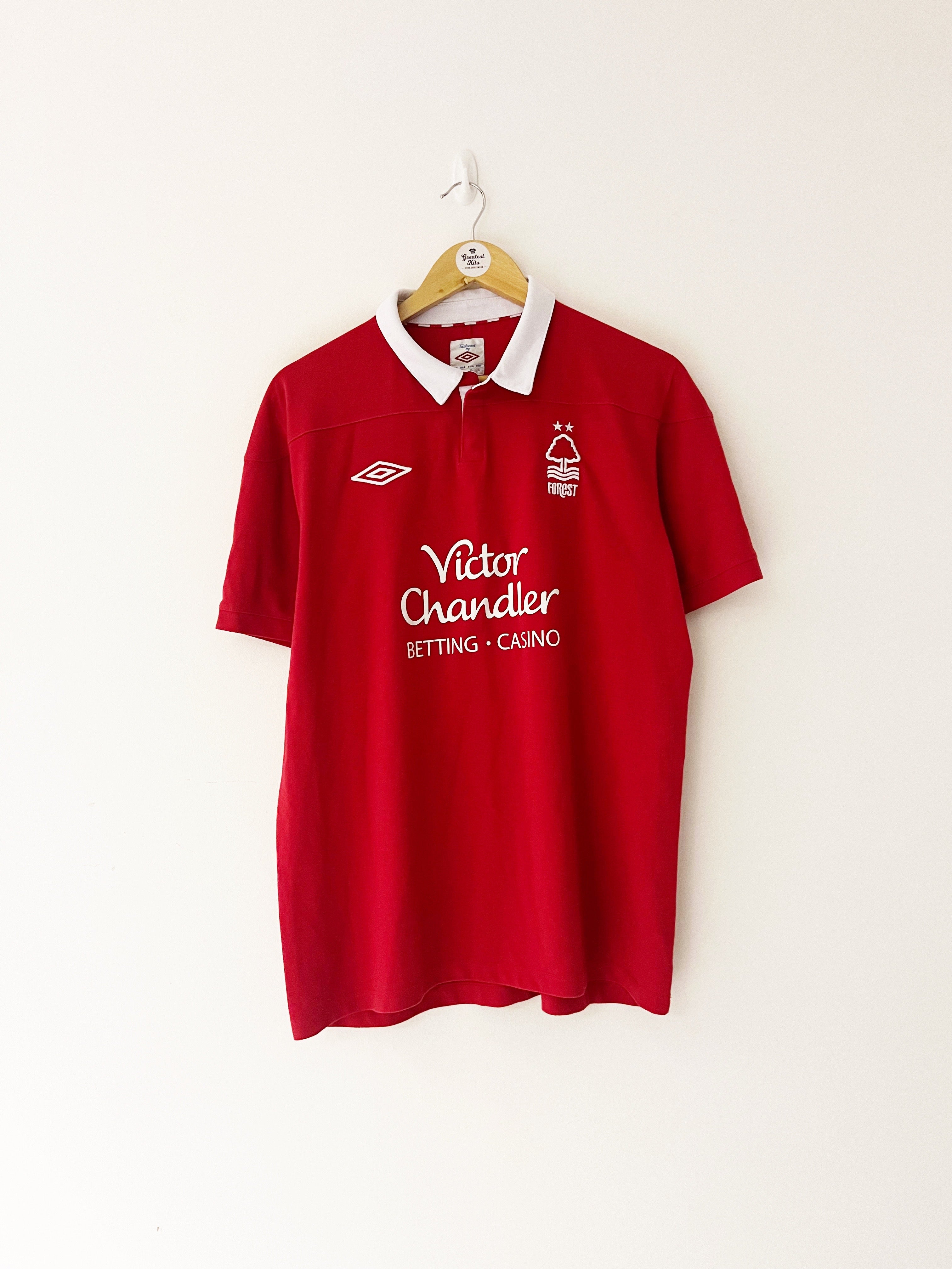 2010/11 Nottingham Forest Home Shirt (L) 9/10