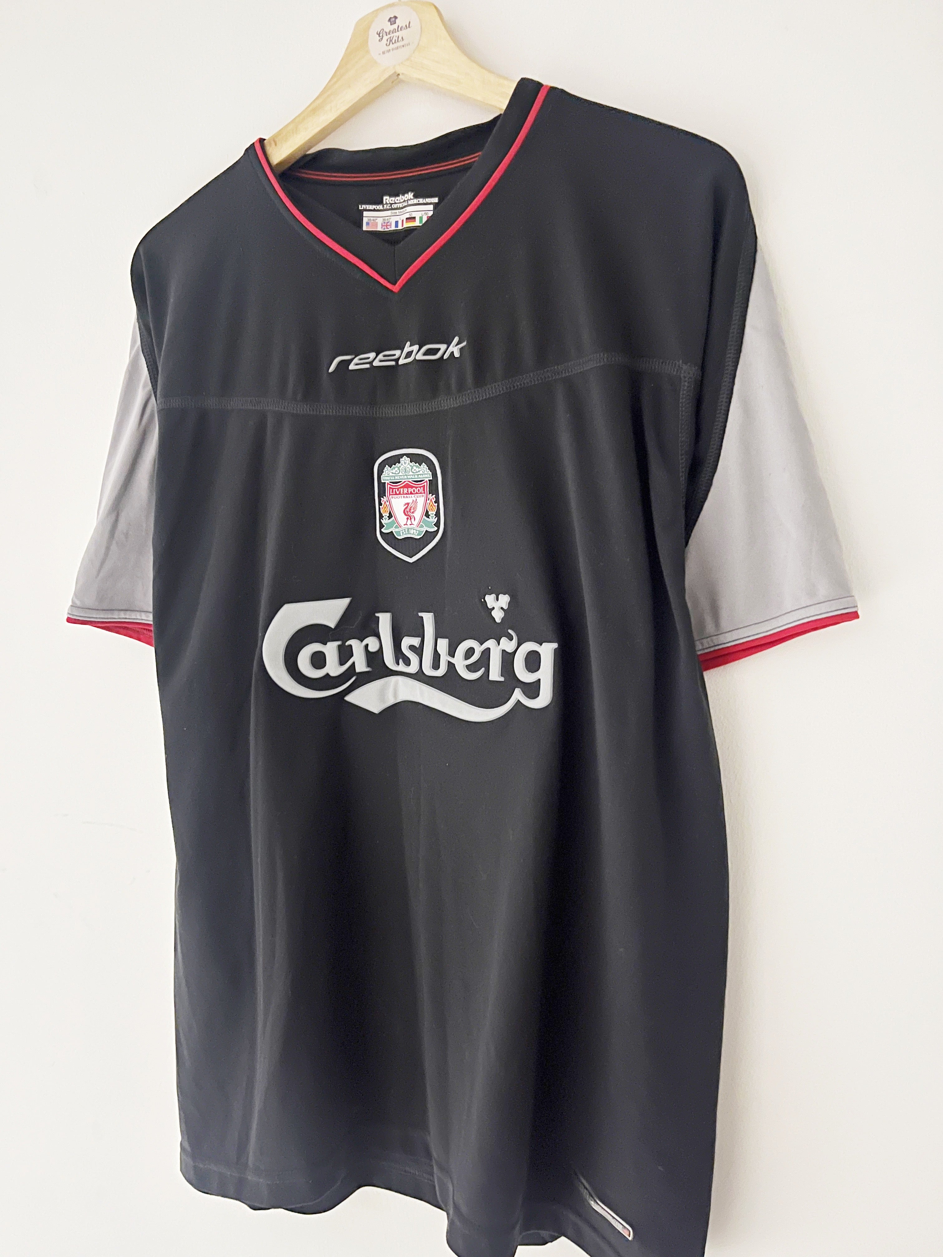 2002/04 Liverpool Away Shirt (M) 9/10