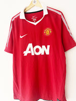 2010/11 Manchester United Home Shirt (L) 8.5/10