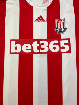 2013/14 Stoke City *150 Years* Home L/S Shirt (XL) 9/10