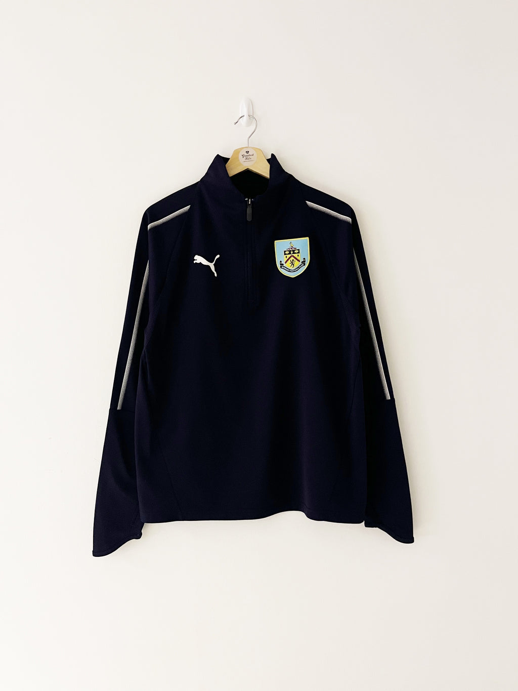 2018/19 Burnley 1/4 Zip Training Jacket (M) 9/10