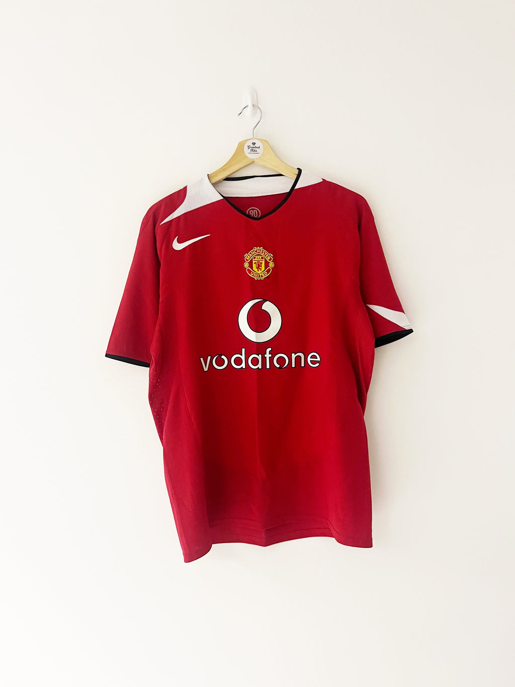 2004/06 Manchester United Home Shirt (M) 9.5/10