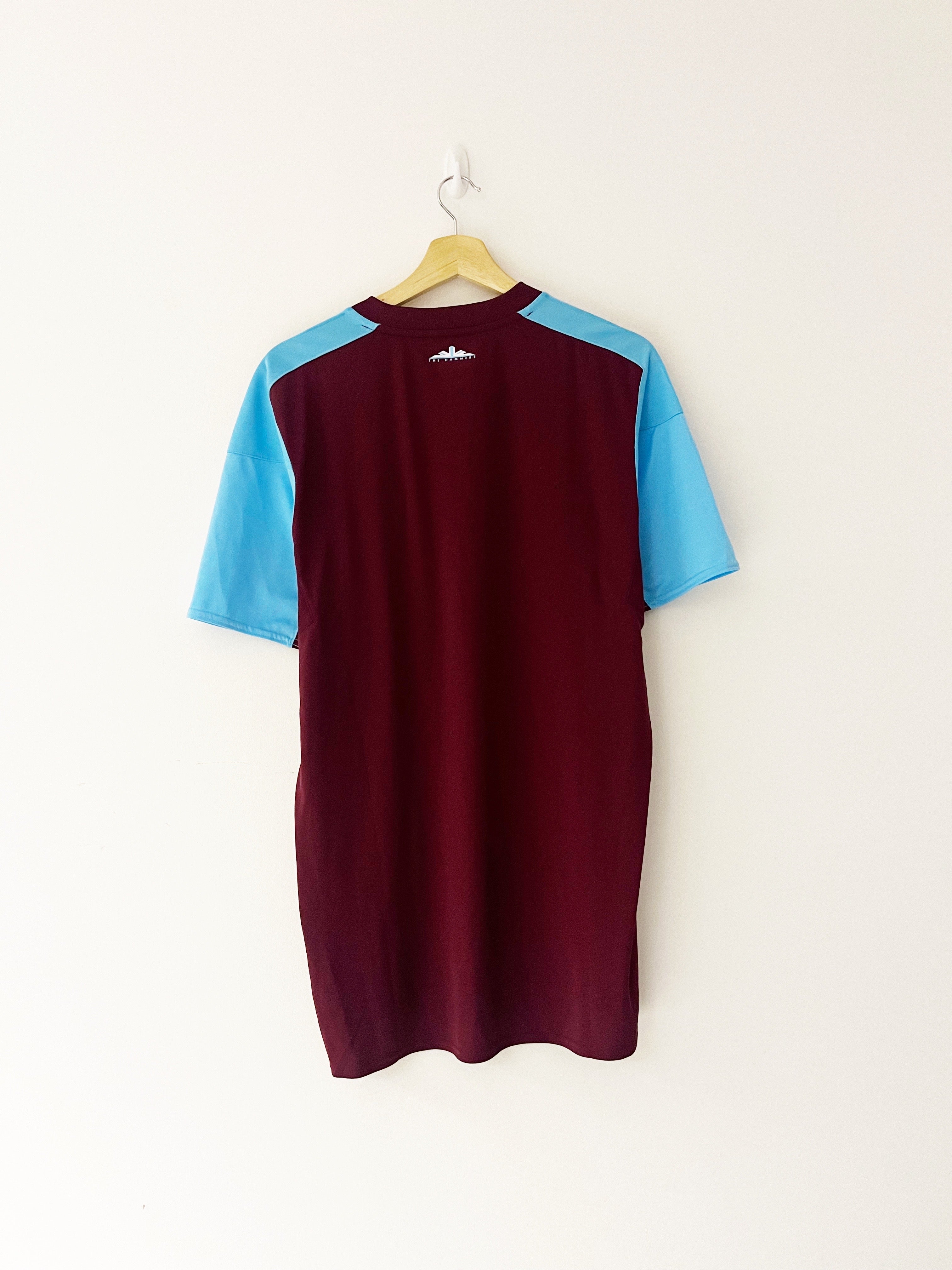 2017/18 West Ham Home Shirt (L) 9/10