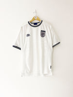 1999/01 England Home Shirt (XL) 9/10