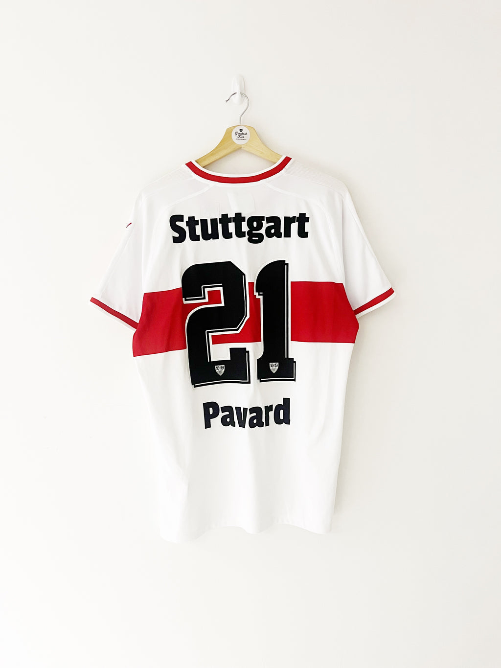2018/19 Stuttgart Home Shirt Pavard #21 (L) 9/10