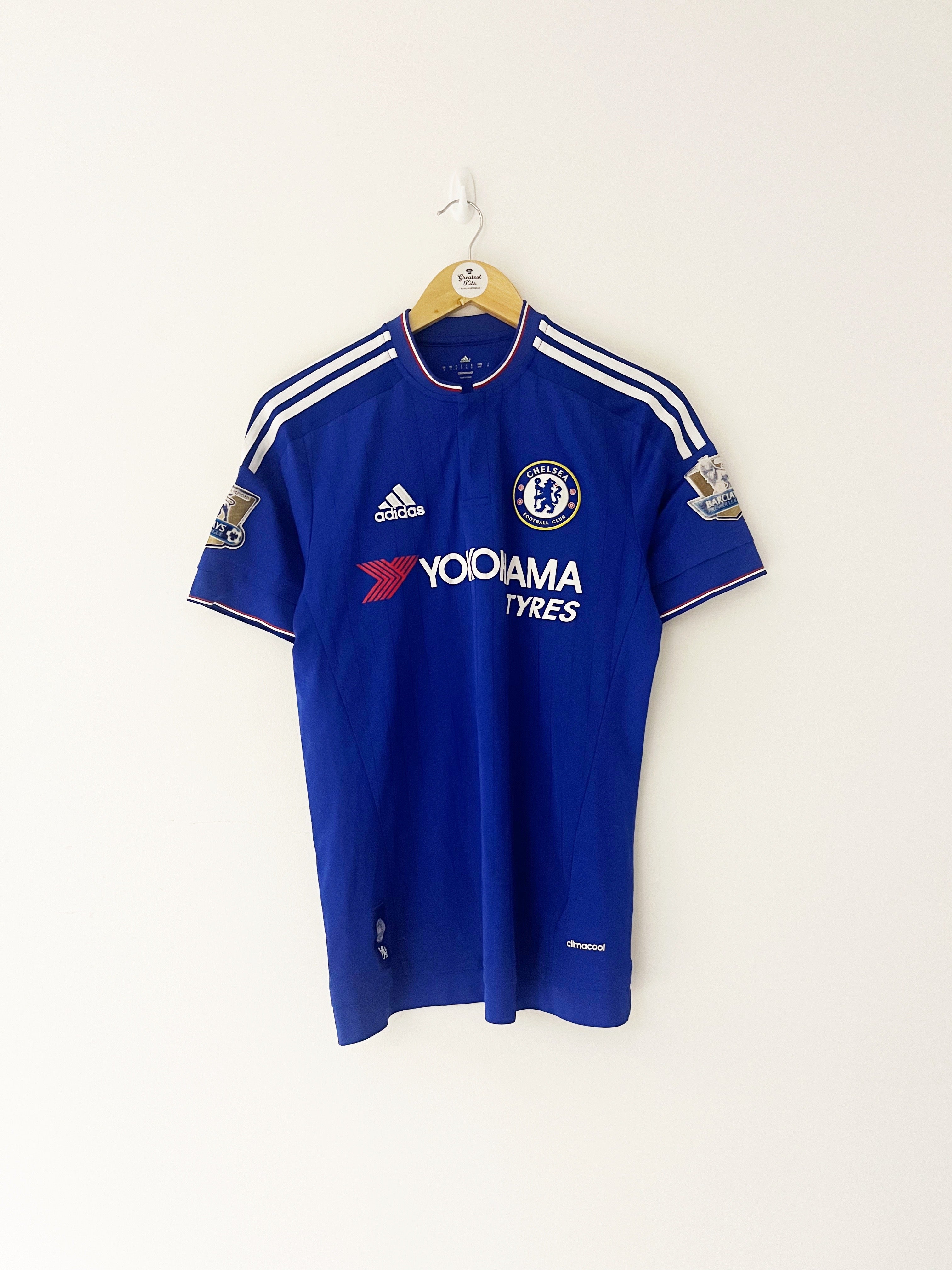 2015/16 Chelsea Home Shirt Hazard #10 (S) 8/10