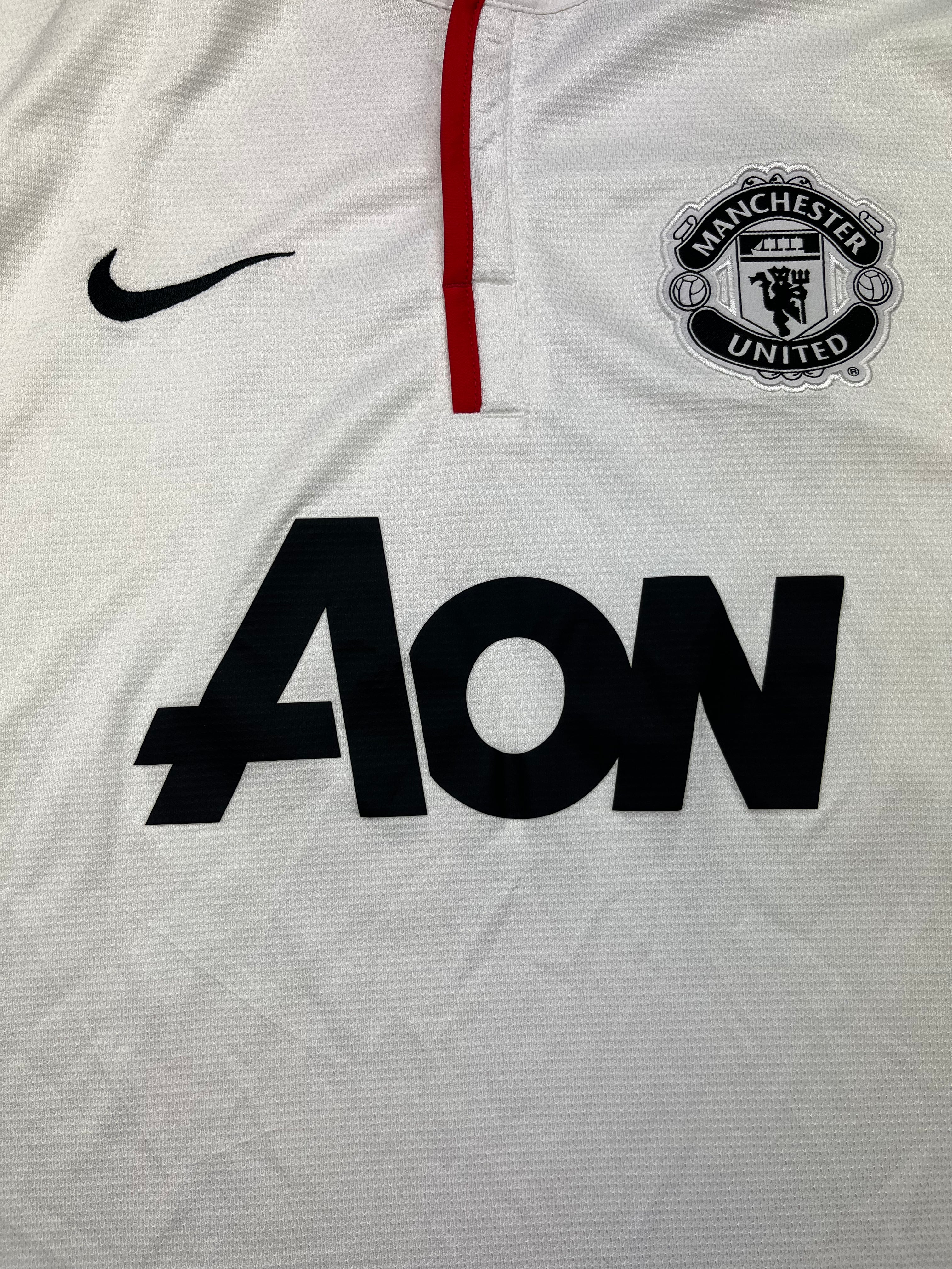 Camiseta de visitante del Manchester United 2012/14 Cleverley n.º 23 (L) 9/10 