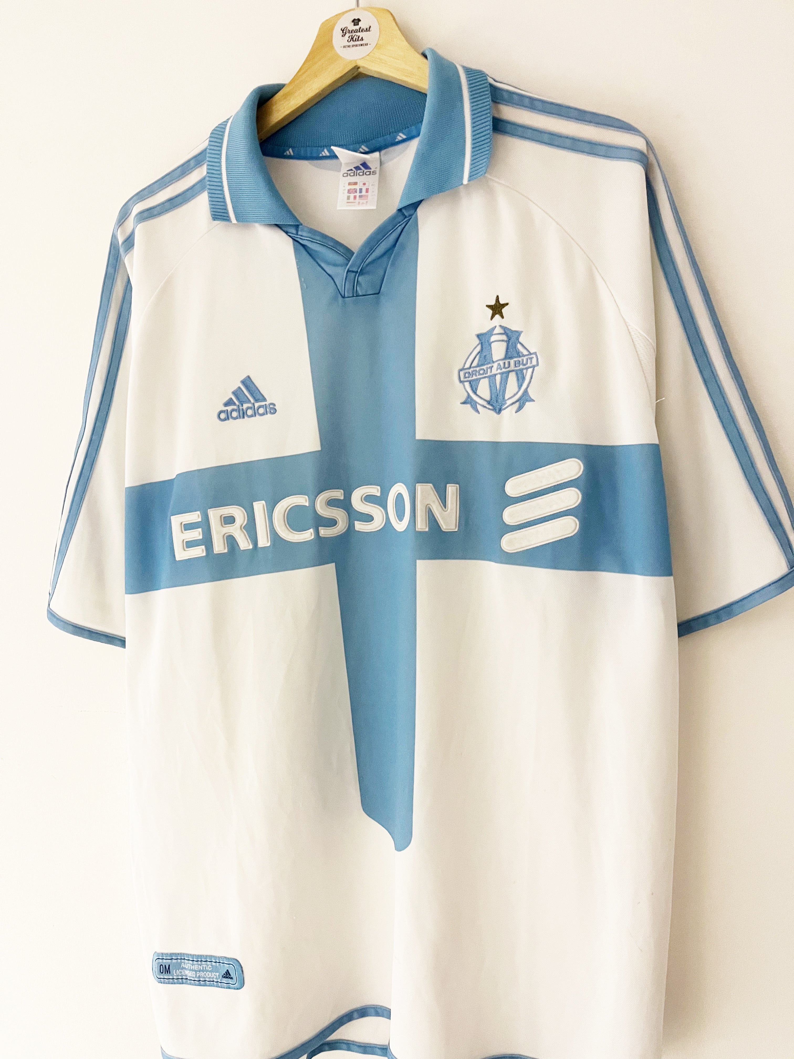 2000/01 Marseille Home Shirt (XL) 7/10