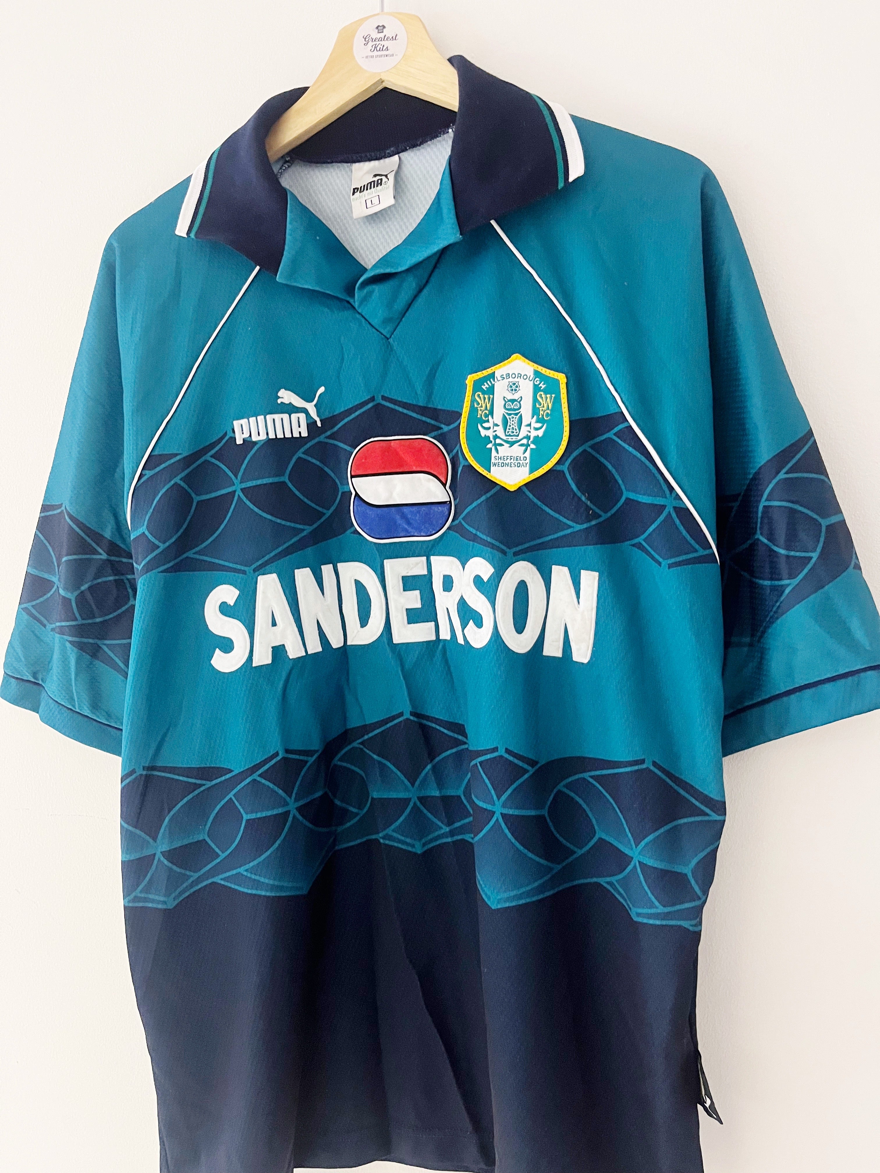 1995/96 Sheffield Wednesday Away Shirt (L) 8/10