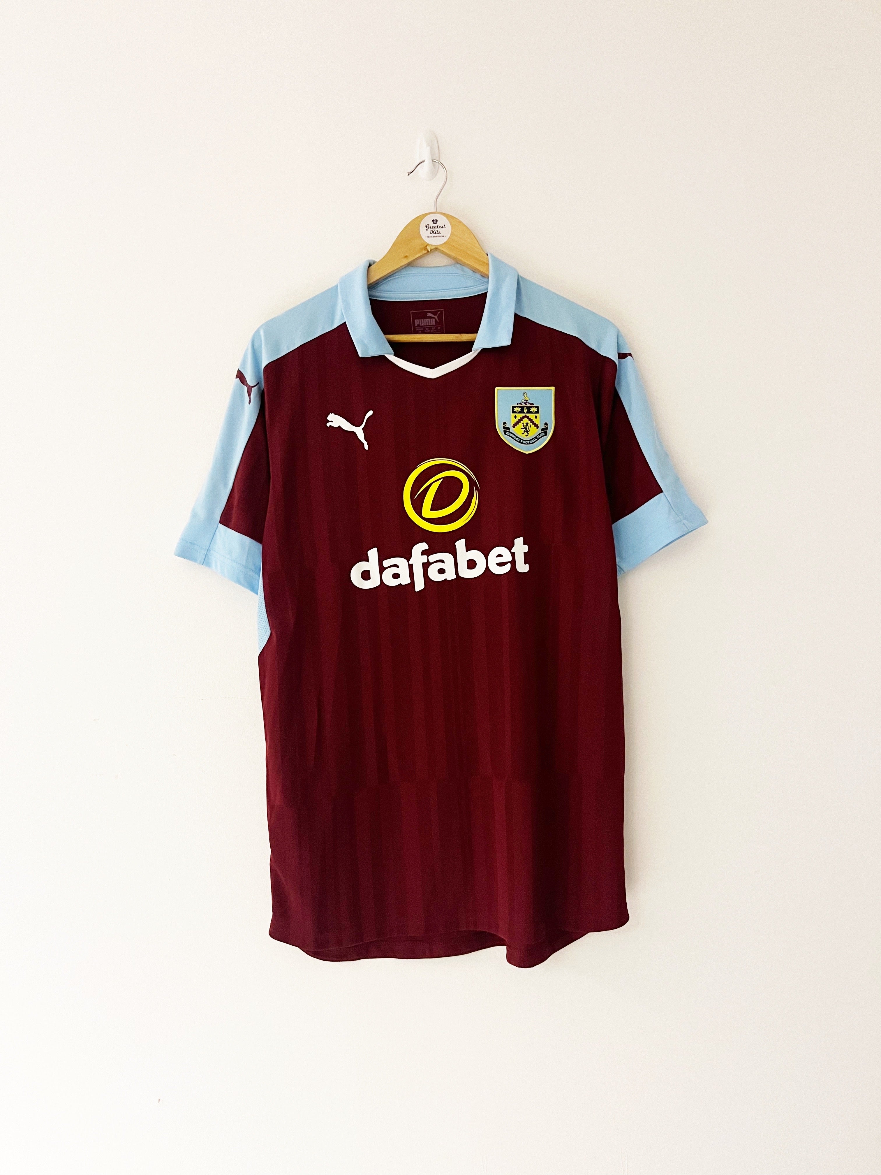 2016/17 Burnley Home Shirt (L) 9/10