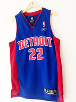 2002/06 Detroit Pistons Alternate Reebok Jersey Prince #22 (M) 9/10