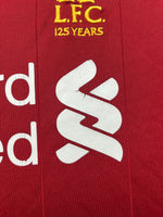 2017/18 Liverpool *125 Year* Home Shirt (XXL) 8/10