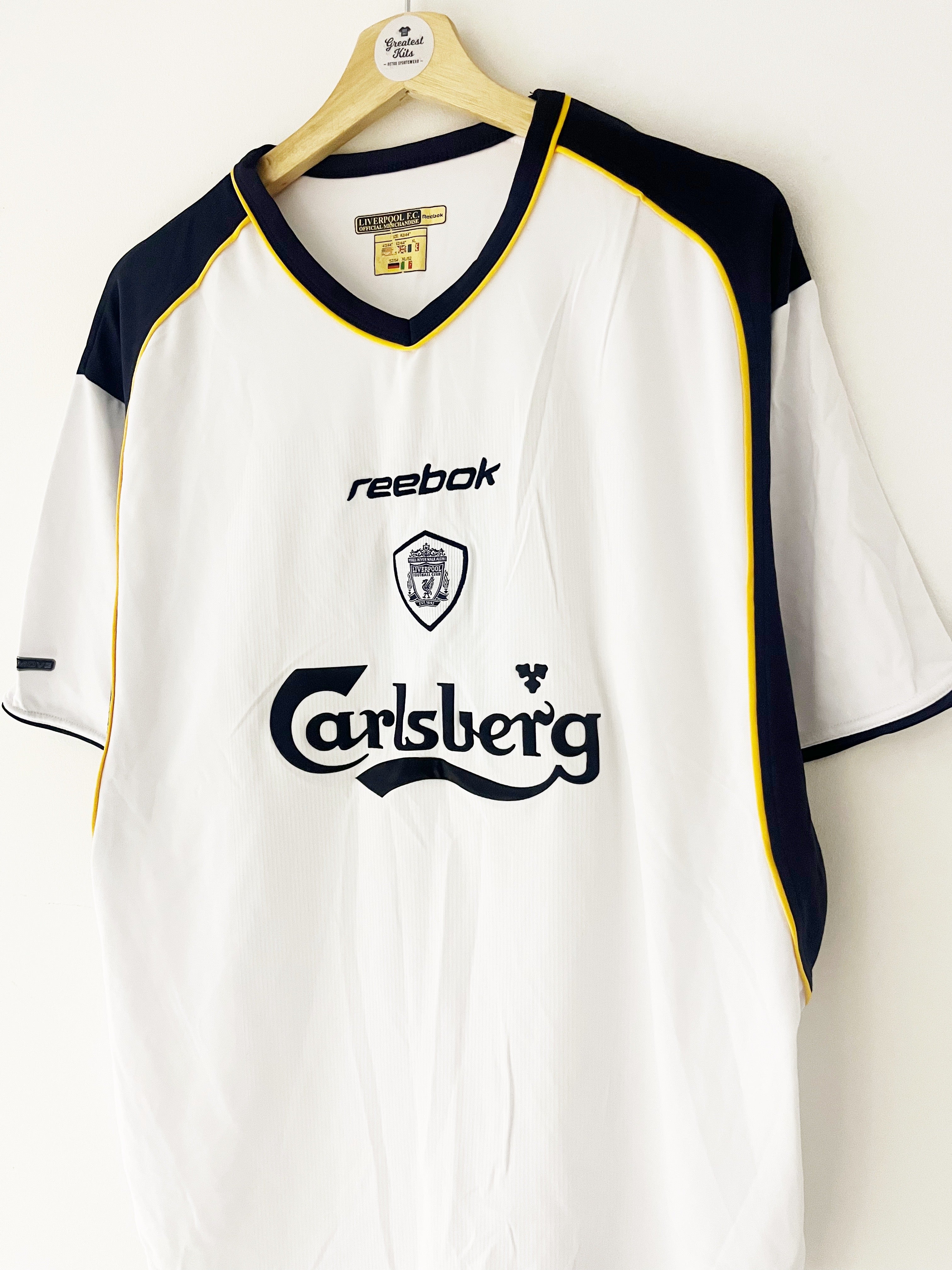 2001/03 Liverpool Away Shirt (L) 9/10