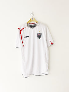 2005/07 England Home Shirt (XL) 6.5/10