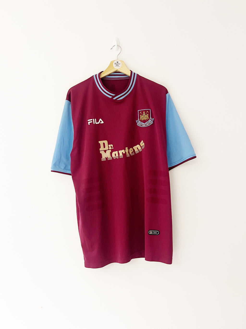 2001/03 West Ham Home Shirt (L) 8/10