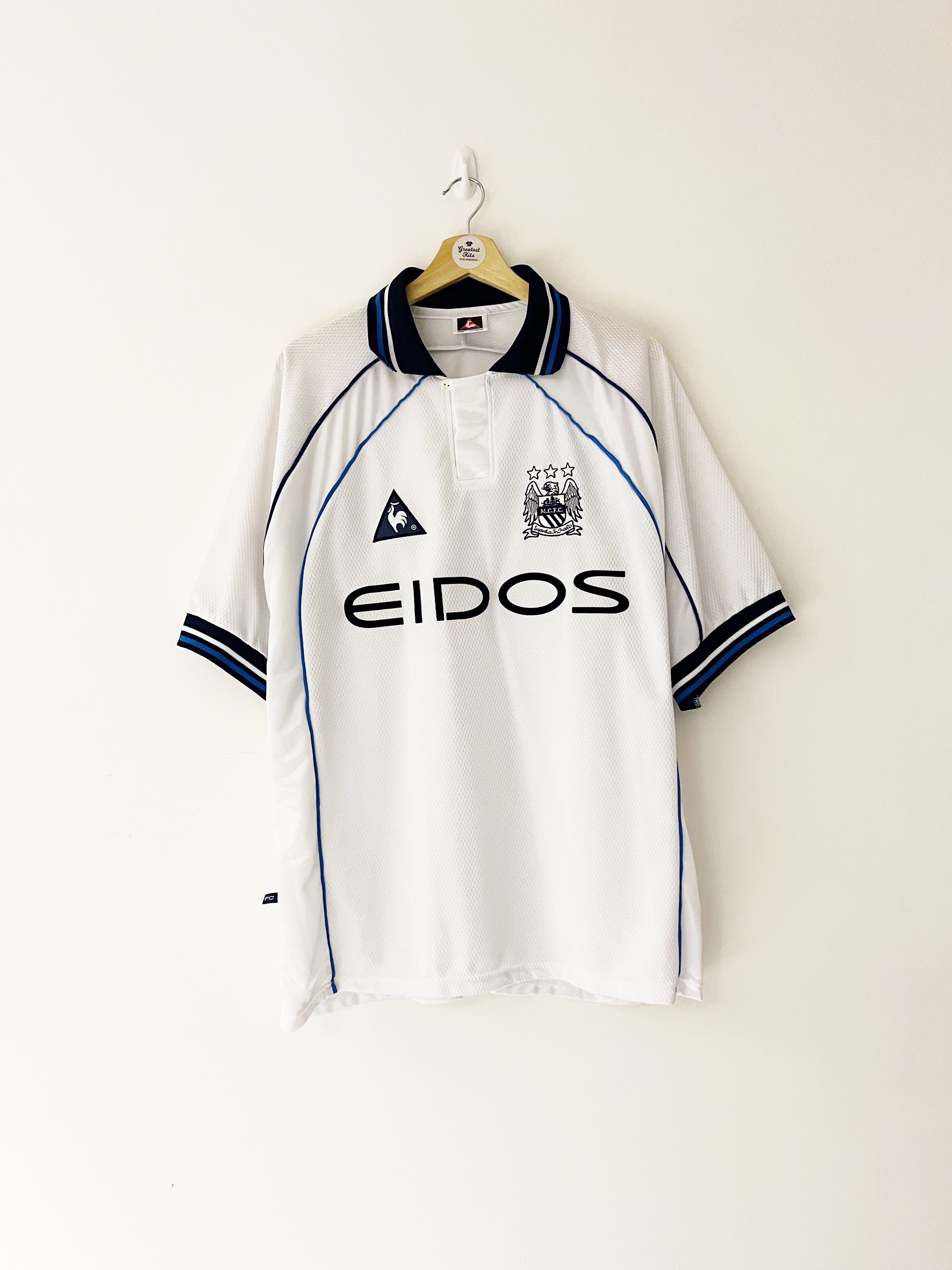 1999/00 Manchester City Away Shirt (XL) 9/10