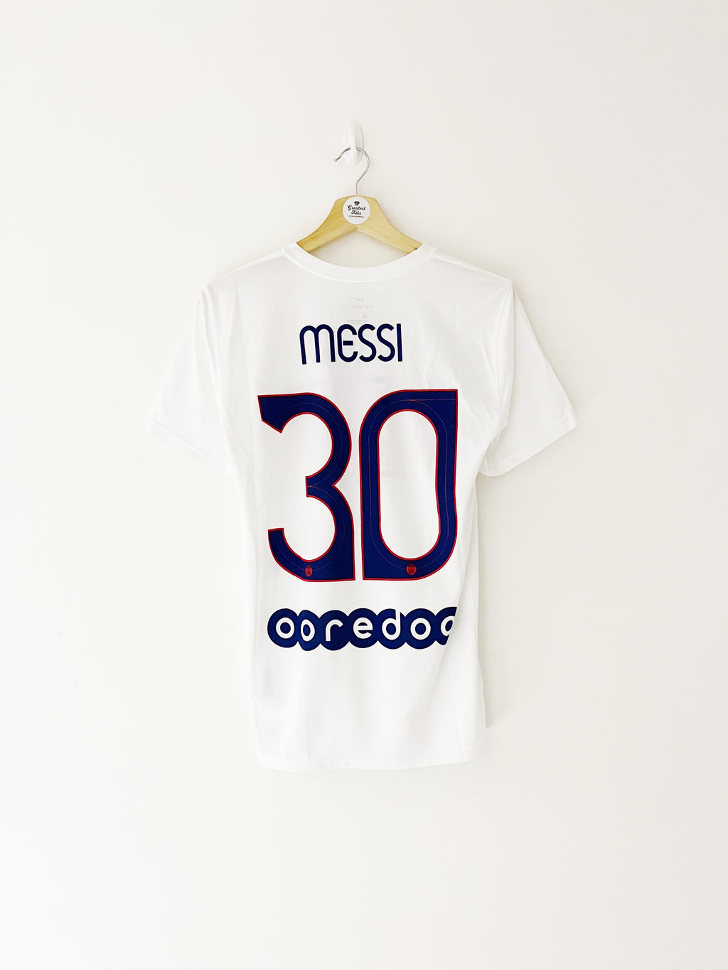 Camiseta de aficionado del Paris Saint-Germain 2020/21 Messi n.º 30 (S) BNWT
