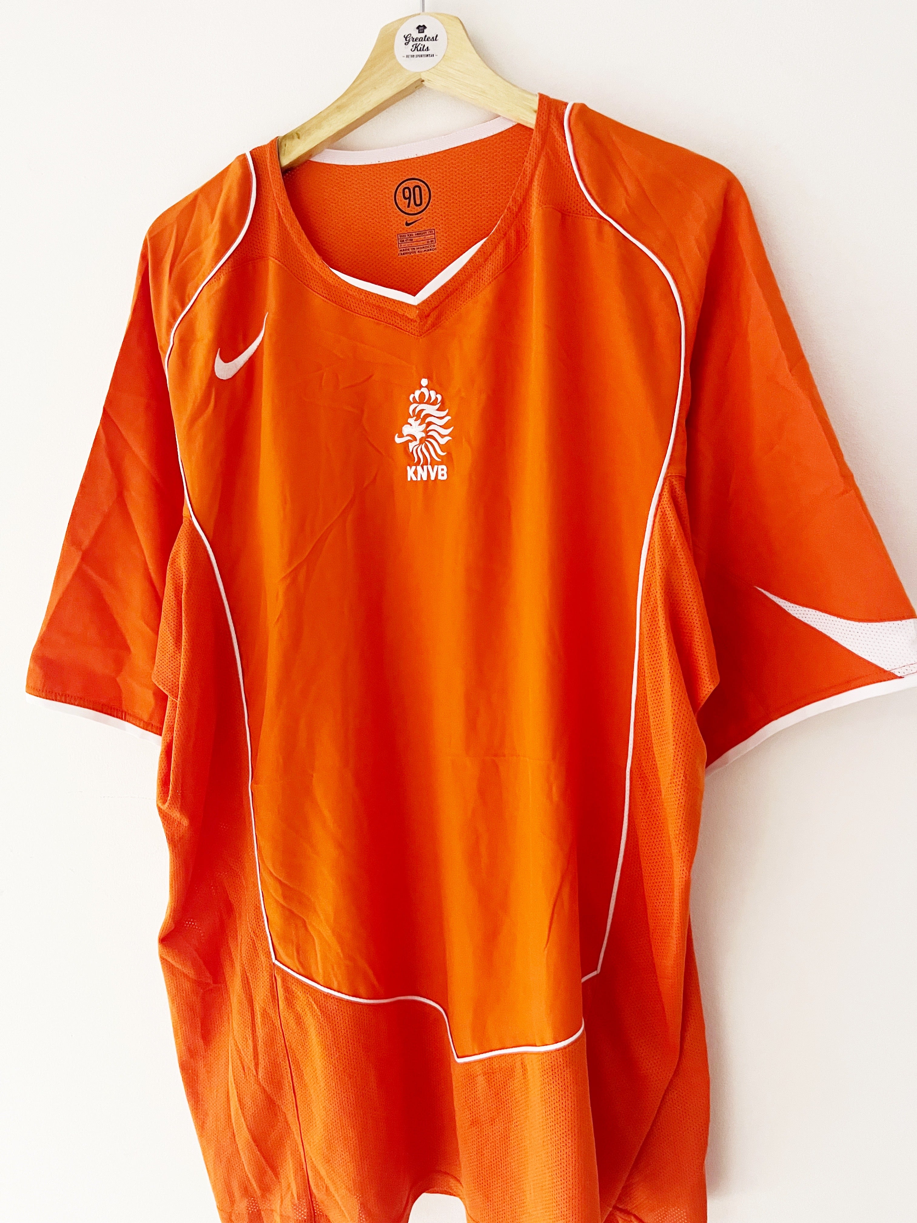 2004/06 Holland Home Shirt (XXL) 9/10