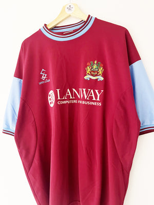 2001/02 Burnley Home Shirt (XL) 9/10