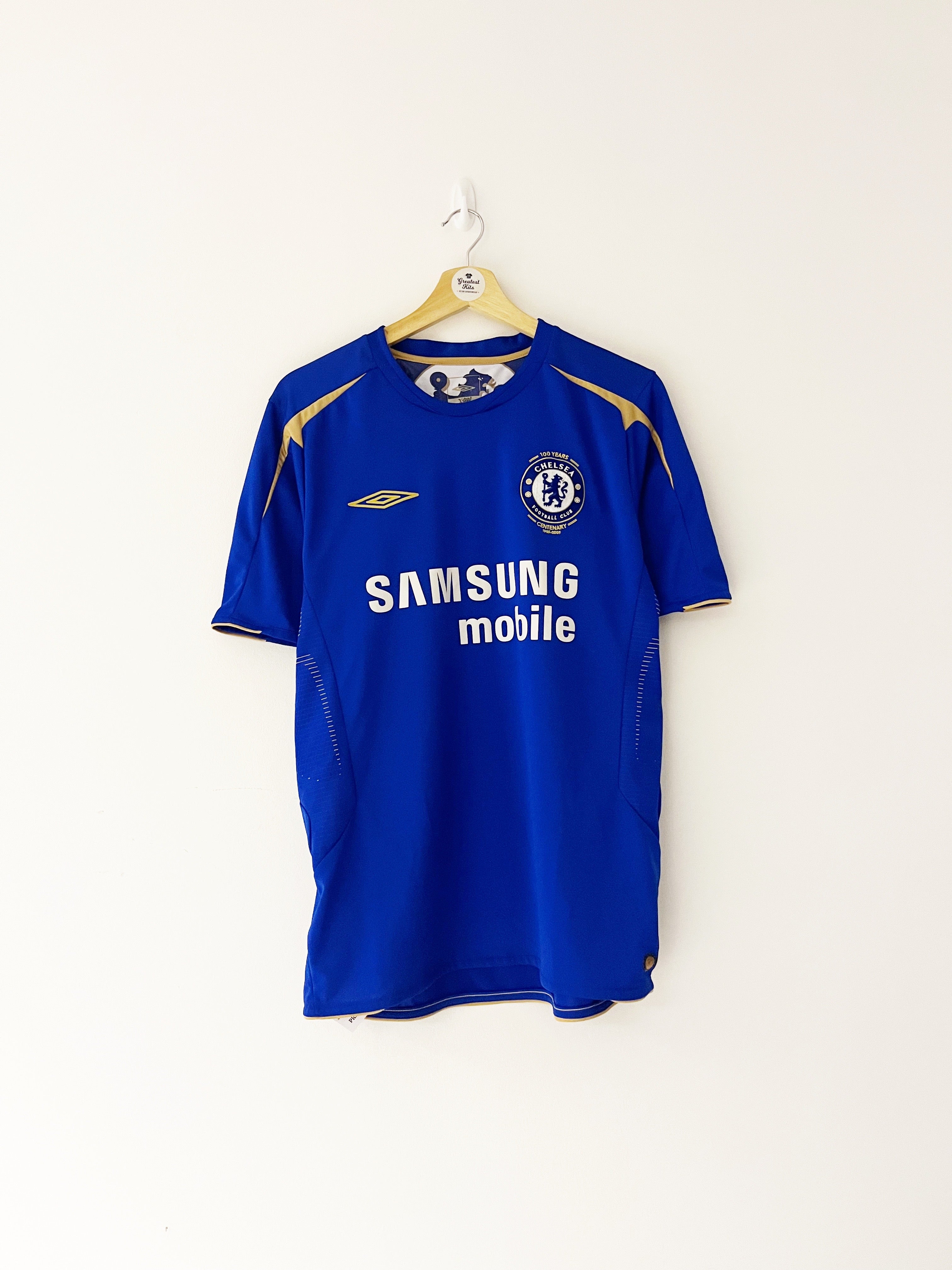 2005/06 Chelsea *Centenary* Home Shirt (M) 8.5/10