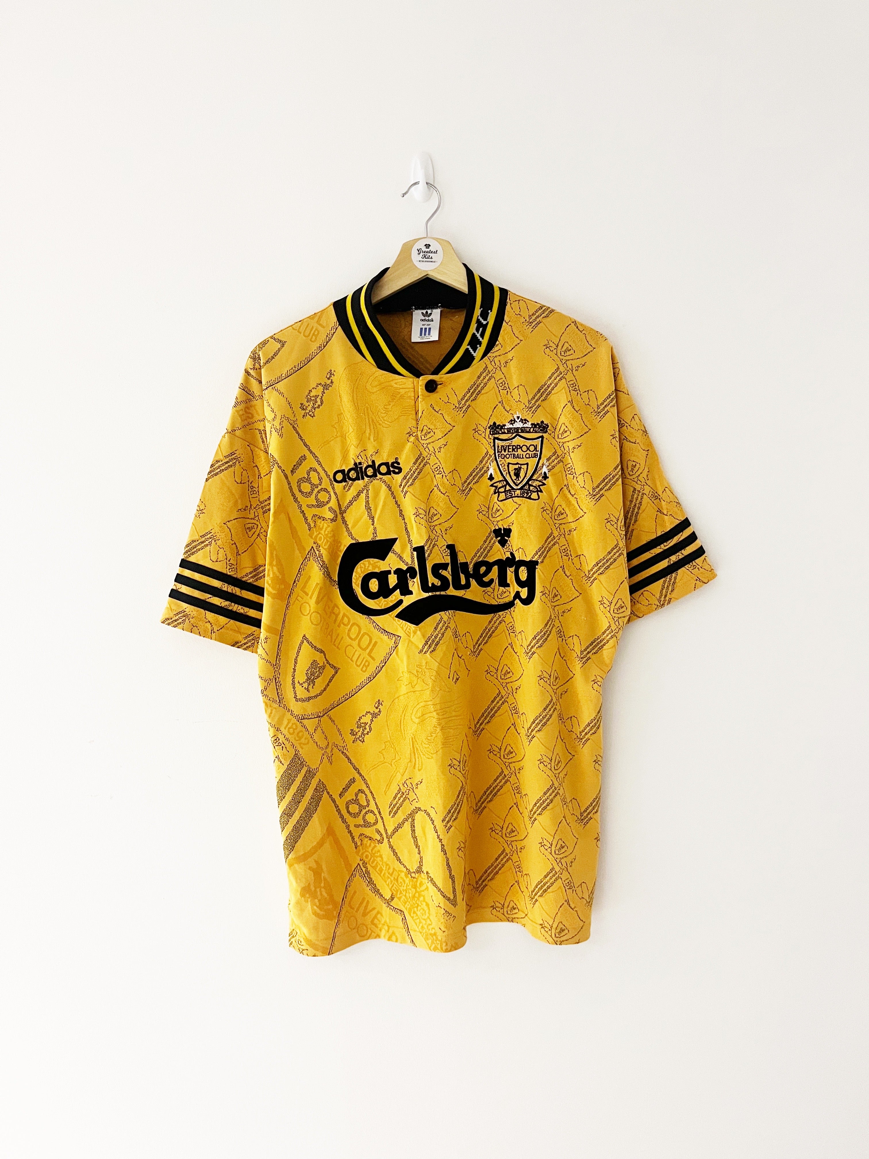 1994/96 Liverpool Away Shirt (M/L) 8.5/10