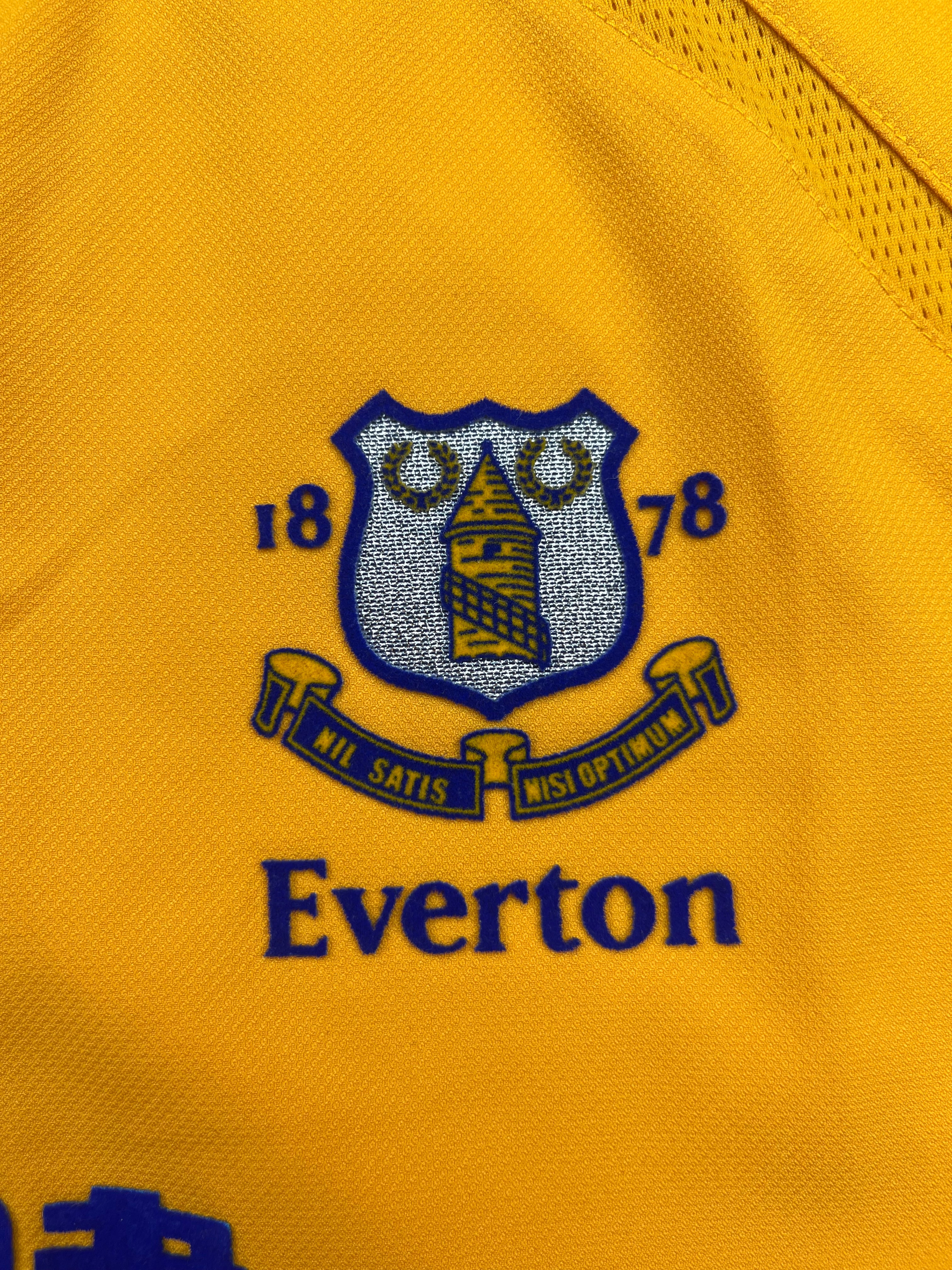 2003/04 Everton Away L/S Shirt Ferguson #9 (L) 9/10