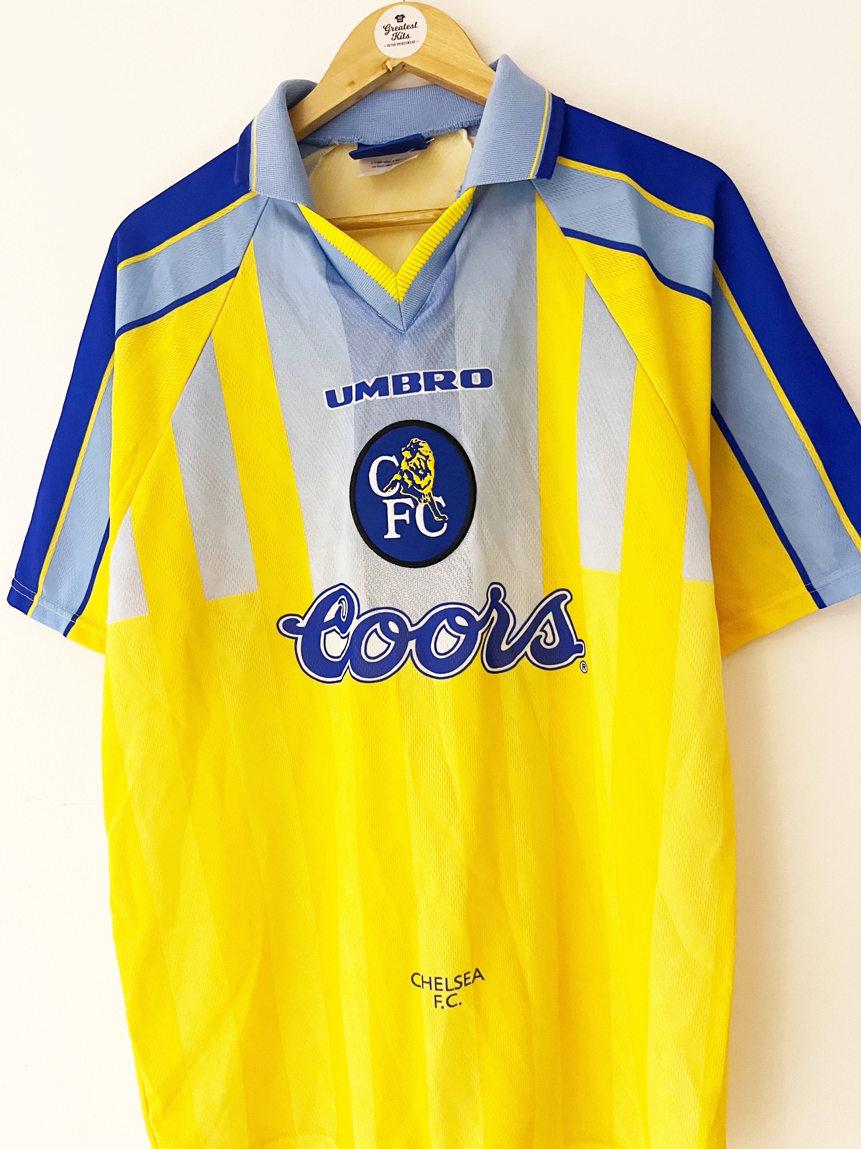 1996/97 Chelsea Away Shirt (L) 9/10