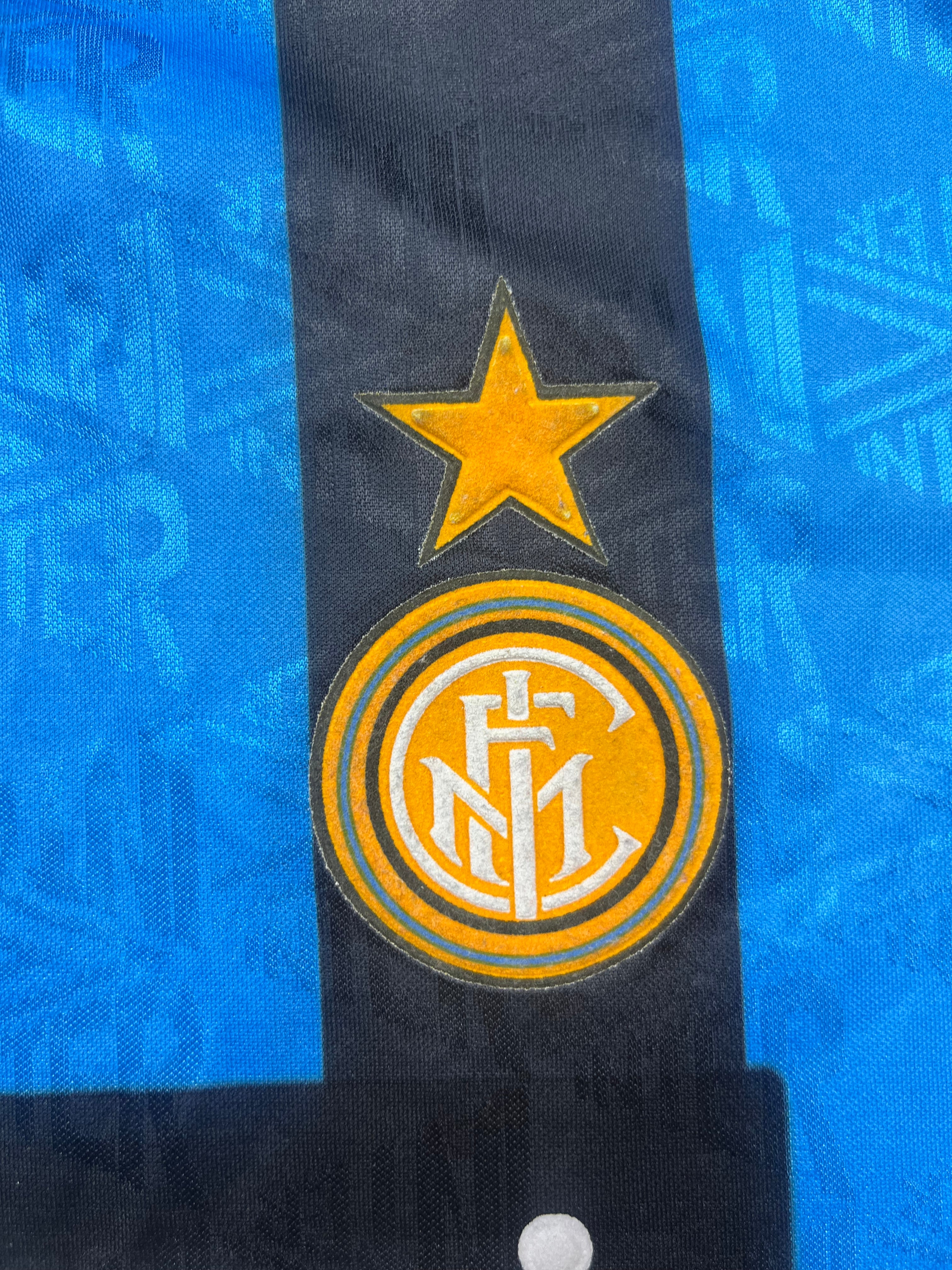 1992/94 Inter Milan Home Shirt (L) 9/10