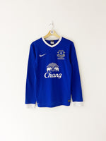 2012/13 Everton Home L/S Shirt (S) 9/10