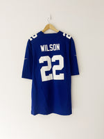 2012/16 New York Giants Home Jersey Wilson #22 (L) 9/10