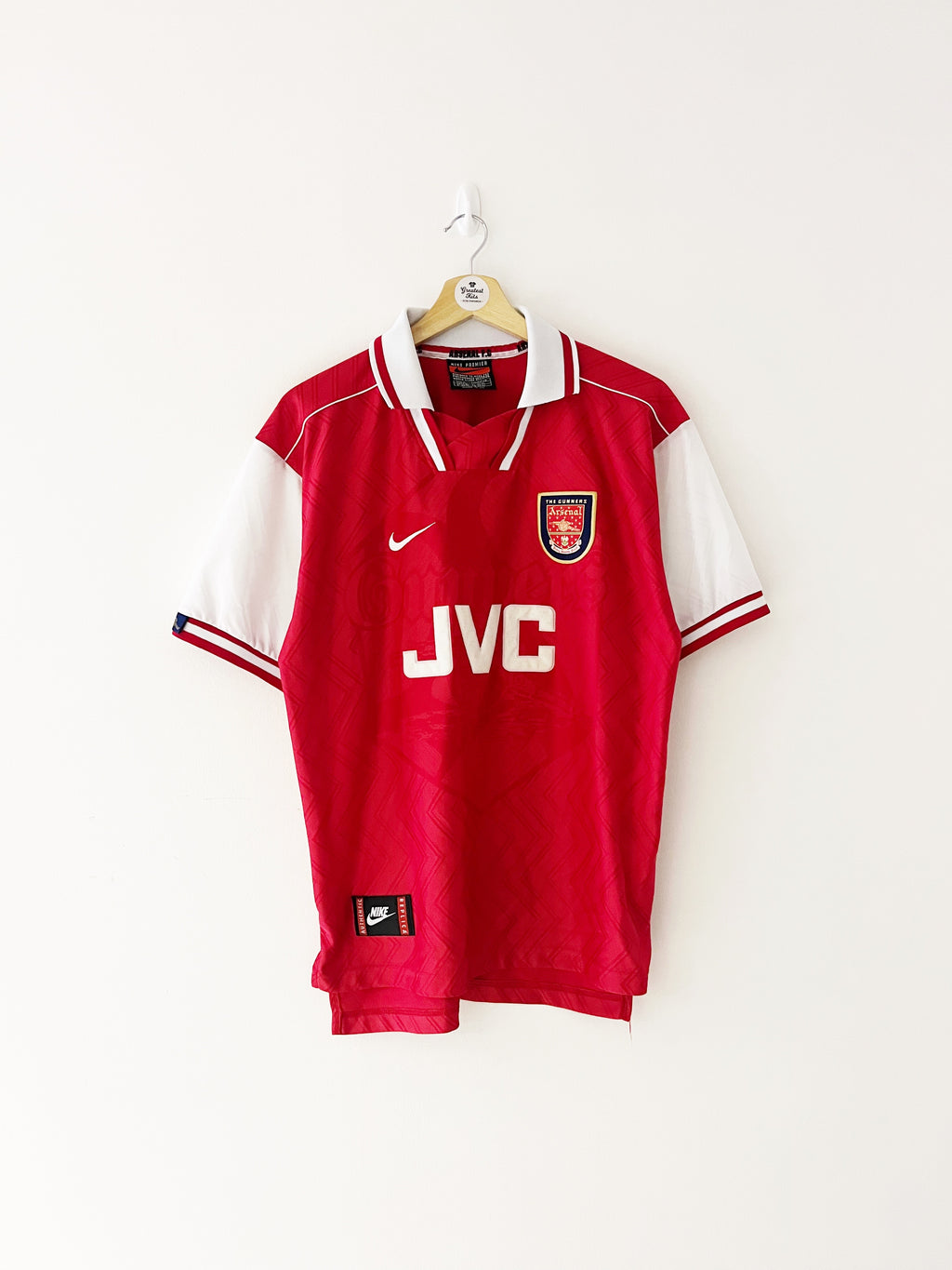 1996/98 Arsenal Home Shirt (M) 8.5/10
