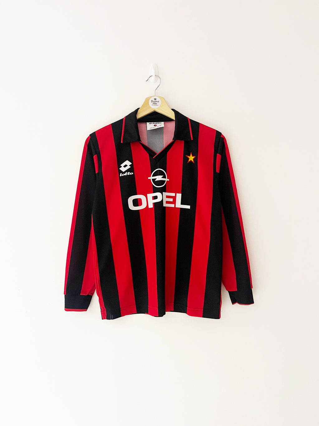 1994/95 AC Milan Home L/S Shirt (L.Boys) 8/10